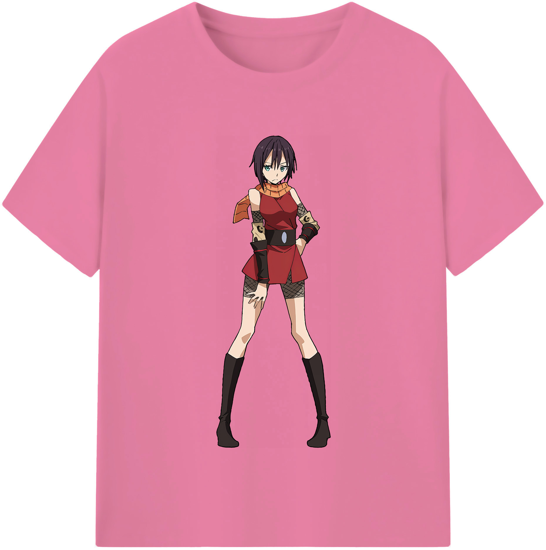 （画像用） 転スラ Regarding Reincarnated to Slime 綿100％半袖Tシャツ（フロントプリント）
